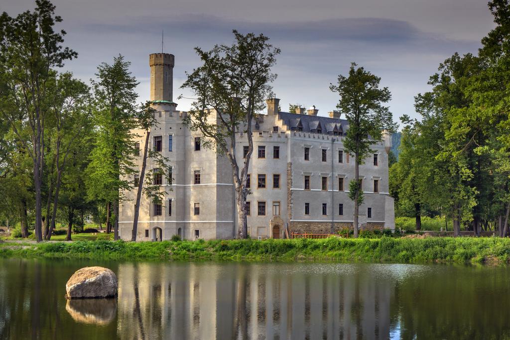 Zamek Karpniki Schloss Fischbach Lomnica  Extérieur photo